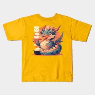 sushi dragon Kids T-Shirt